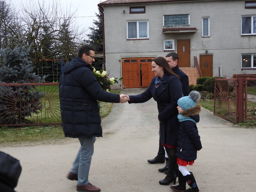 Premier Mateusz Morawiecki z wizytą w Podlaskiem. Odwiedził...