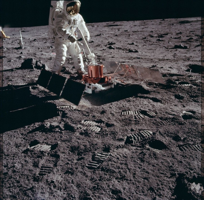 Rocznica lądowania na księżycu, zobacz unikatowe zdjęcia [GALERIA]