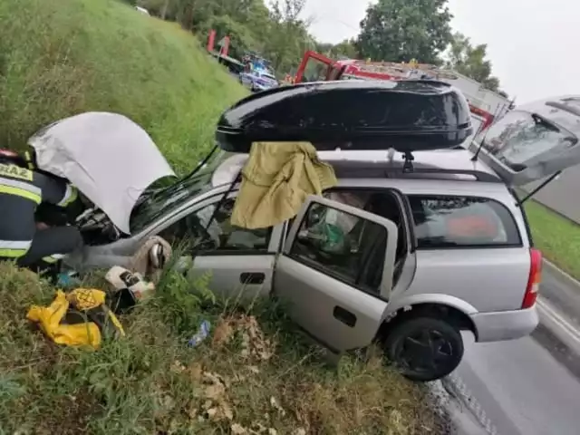 Jak informują nas mł. bryg. Karol Cachnij z Komendy Powiatowej Państwowej Straży Pożarnej, autem podróżowało 5 osób. 4 osoby (w tym dwoje dzieci) zostały zabrane do szpitala