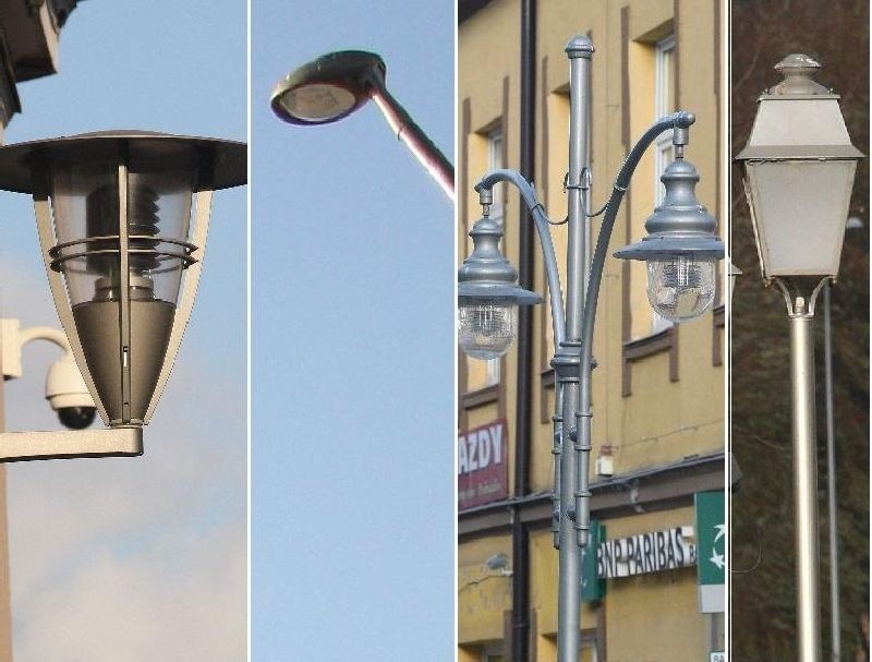 11 rodzajów lamp w centrum Kielc! Nikt nie wie, skąd taki bałagan (zdjęcia) 