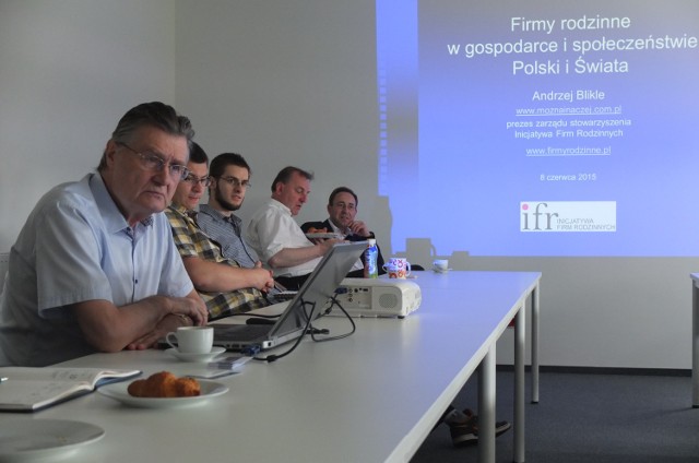 Prof. Andrzej Jacek Blikle namawiał przedstawicieli opolskich firm rodzinnych do przyłączenia się do stowarzyszenia Inicjatywa Firm Rodzinnych.