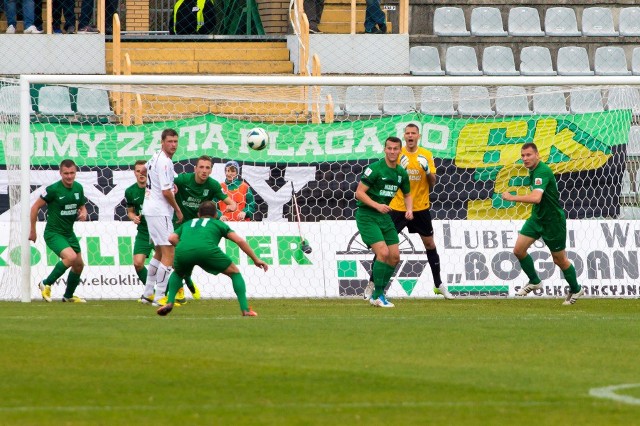 Olimpia Grudziądz pokonała Stomil 3:0