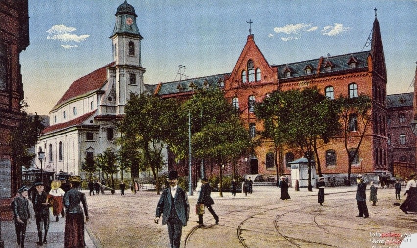 Klasztor Bonifratrów i kościół św. Trójcy. Lata 1890-1915...