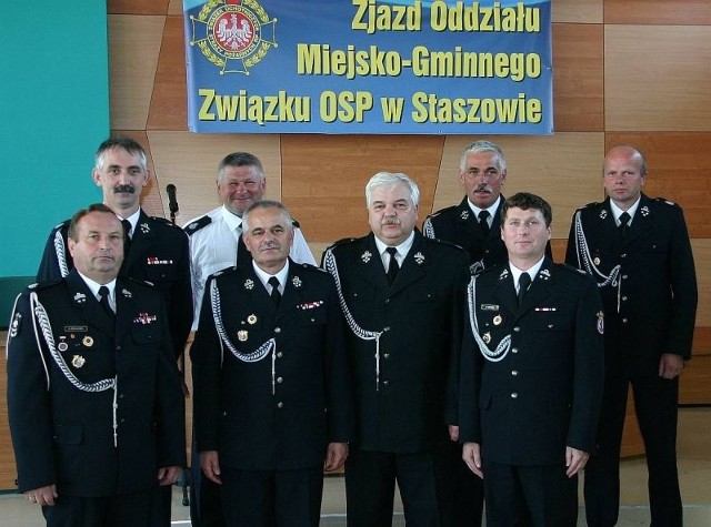 Druhowie ochotnicy z gminy Staszów wybrali nowe władze.