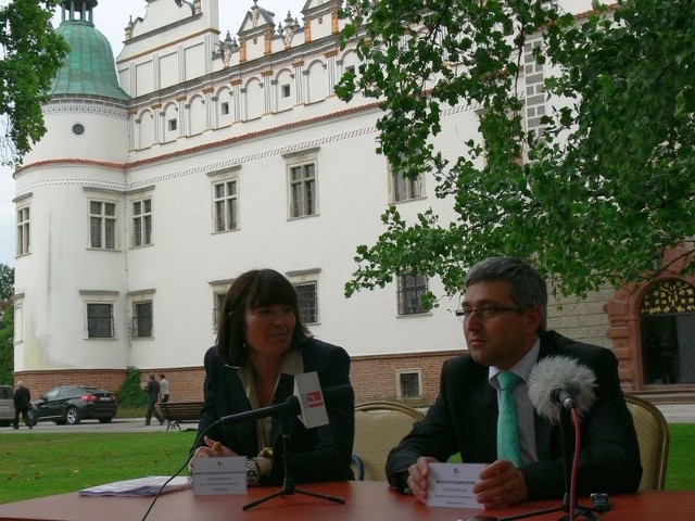 Wojciech Dąbrowski, prezes zarządu Agencji Rozwoju Przemysłu w Warszawie, który w piątek gościł w murach Zamku w Baranowie Sandomierskim, o przyszłości obiektu wypowiadał się bardzo lakonicznie.