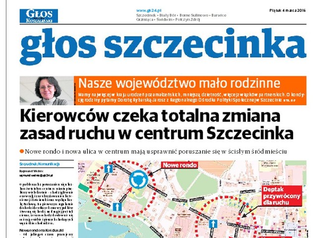 Piątkowe wydanie "Głosu Szczecinka", cotygodniowego dodatku do magazynu "Głosu Koszalińskiego", przynosi moc ciekawych informacji.