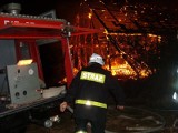 Pożar w Mierzynie. Zdjęcia od Czytelnika