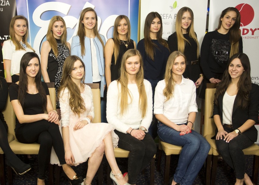 Oto dwanaście kandydatek do tytułu Miss Polski Ziemi Radomskiej 2015 (wideo, zdjęcia)