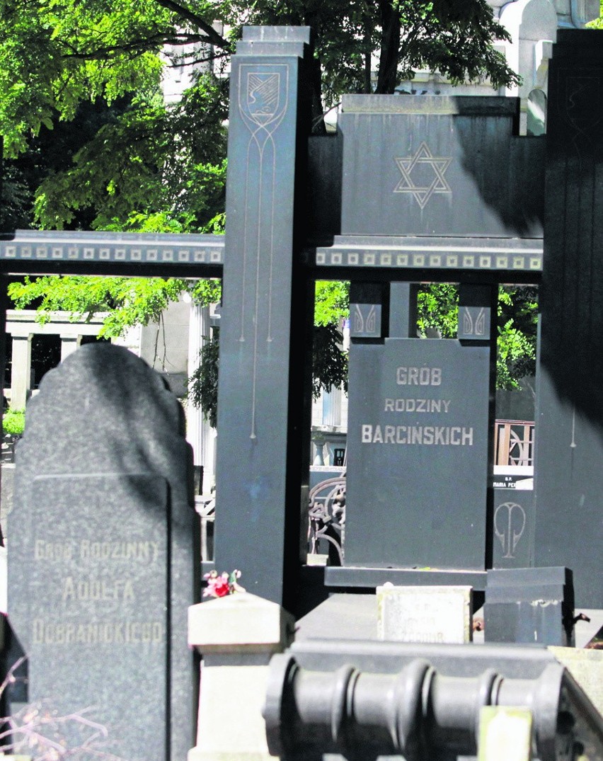 Grób rodziny znanych fabrykantów Barcińskich na cmentarzu...