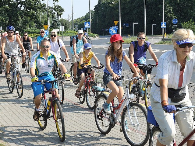 Miejskie rajdy rowerowe cieszą się dużą popularnością wśród grudziądzan