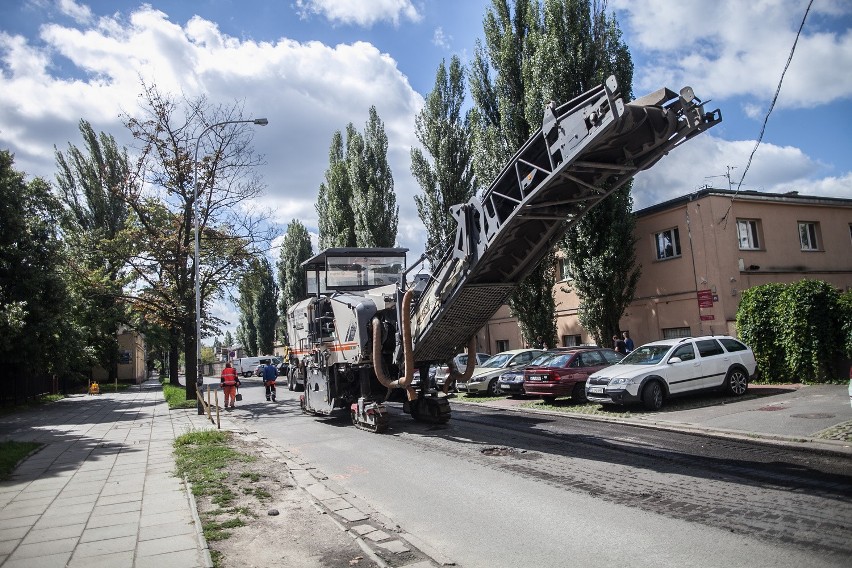 Ulica Wierzbowa w Łodzi zamknięta. Remont potrwa do końca września [ZDJĘCIA]