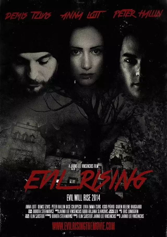 Plakat promujący "Evil Rising&#8221;