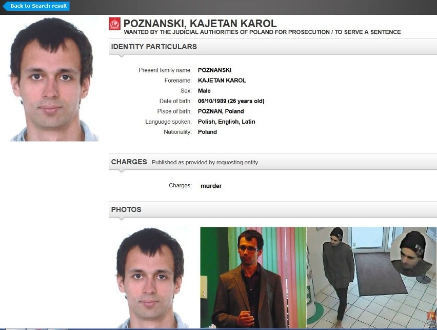 27-letni bibliotekarz Kajetan Poznański podejrzewany jest o...