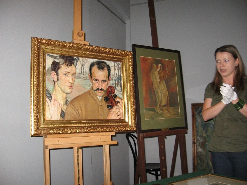 Na wystawie znajdą się także obraz Wacława Borowskiego...