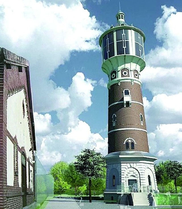 Koncepcję renowacji wieży opracowało studio projektowe DF z Białegostoku.