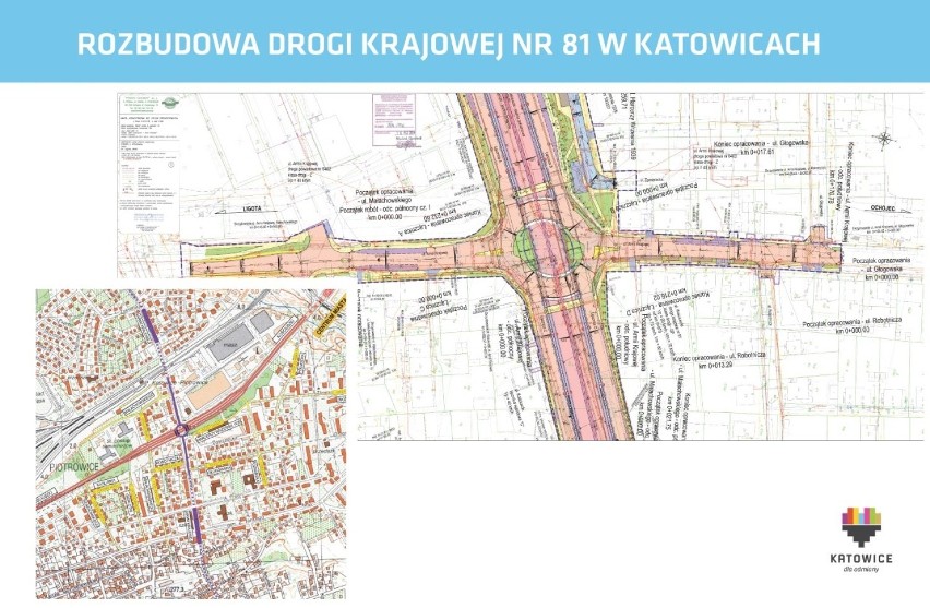 Przebudowa dwóch ważnych skrzyżowań w Katowicach