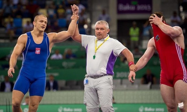 Radosław Marcinkiewicz w czerwcu w Azerbejdżanie osiągnął życiowy sukces, zostając brązowym medalistą Igrzysk Europejskich w kategorii do 86 kg.