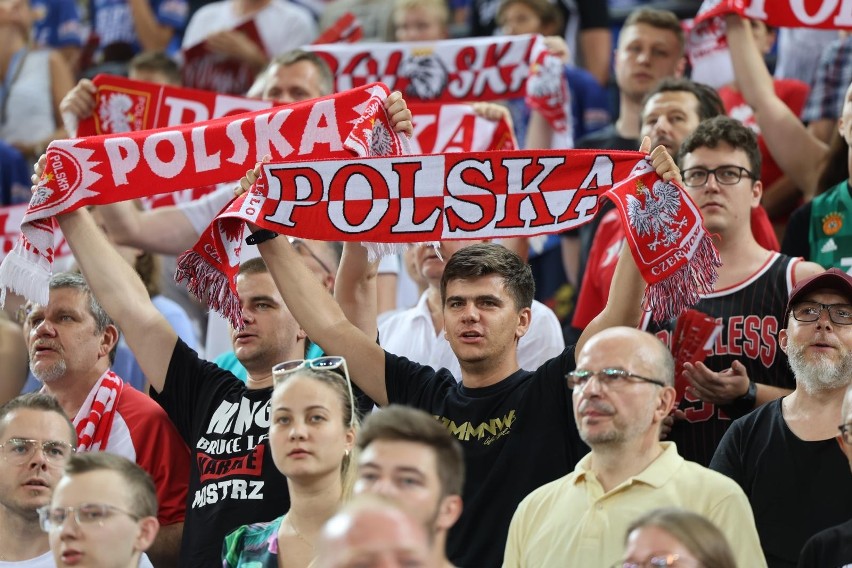 16.08.2023. Kibice na meczu Polska - Portugalia w PreZero...