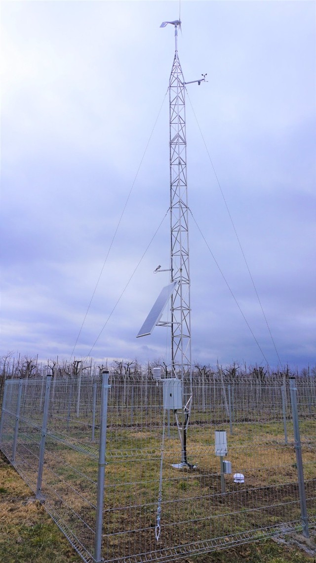 Stacja meteorologiczna w Załężu Dużym stanęła w środę 17 marca.