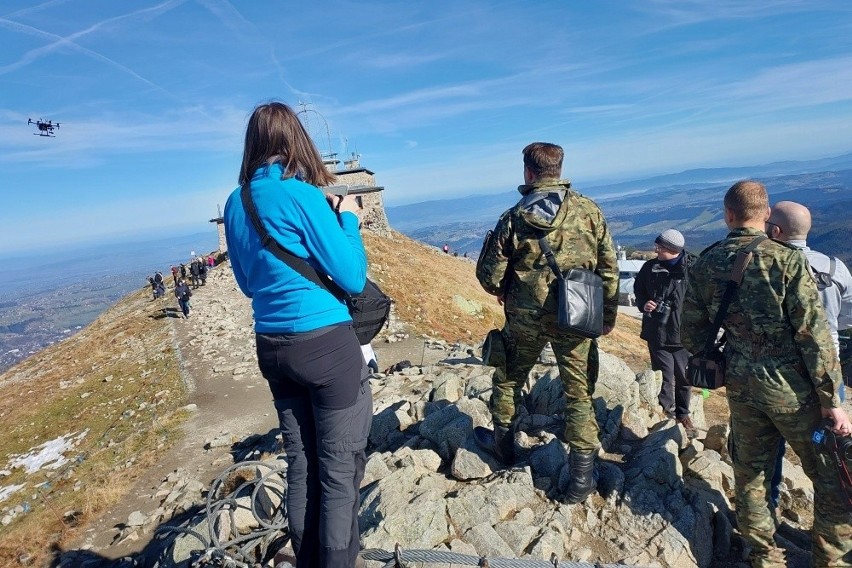 Straż Graniczna testowała drony w Tatrach