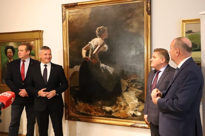 Cenny obraz Jacka Malczewskiego w darze na stulecie dla Muzeum imienia Jacka Malczewskiego w Radomiu 