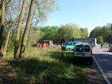 Śmiertelny wypadek w Gliwicach: Nie żyje 42-letnia kobieta, dwoje dzieci w szpitalu