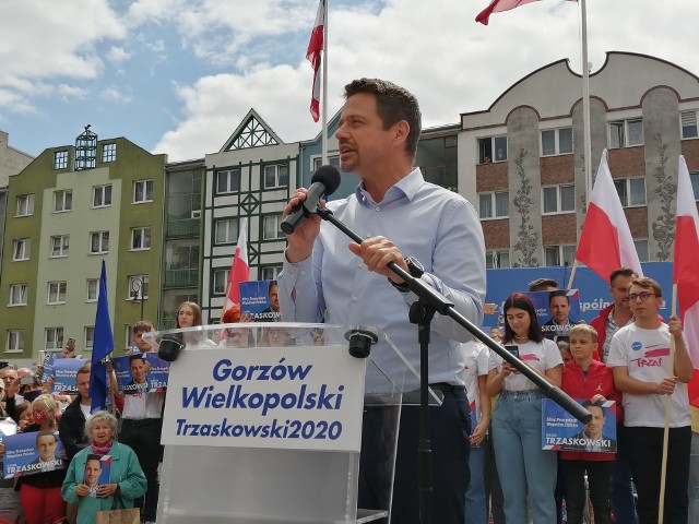 Rafał Trzaskowski spotkał się 8 lipca z mieszkańcami Gorzowa