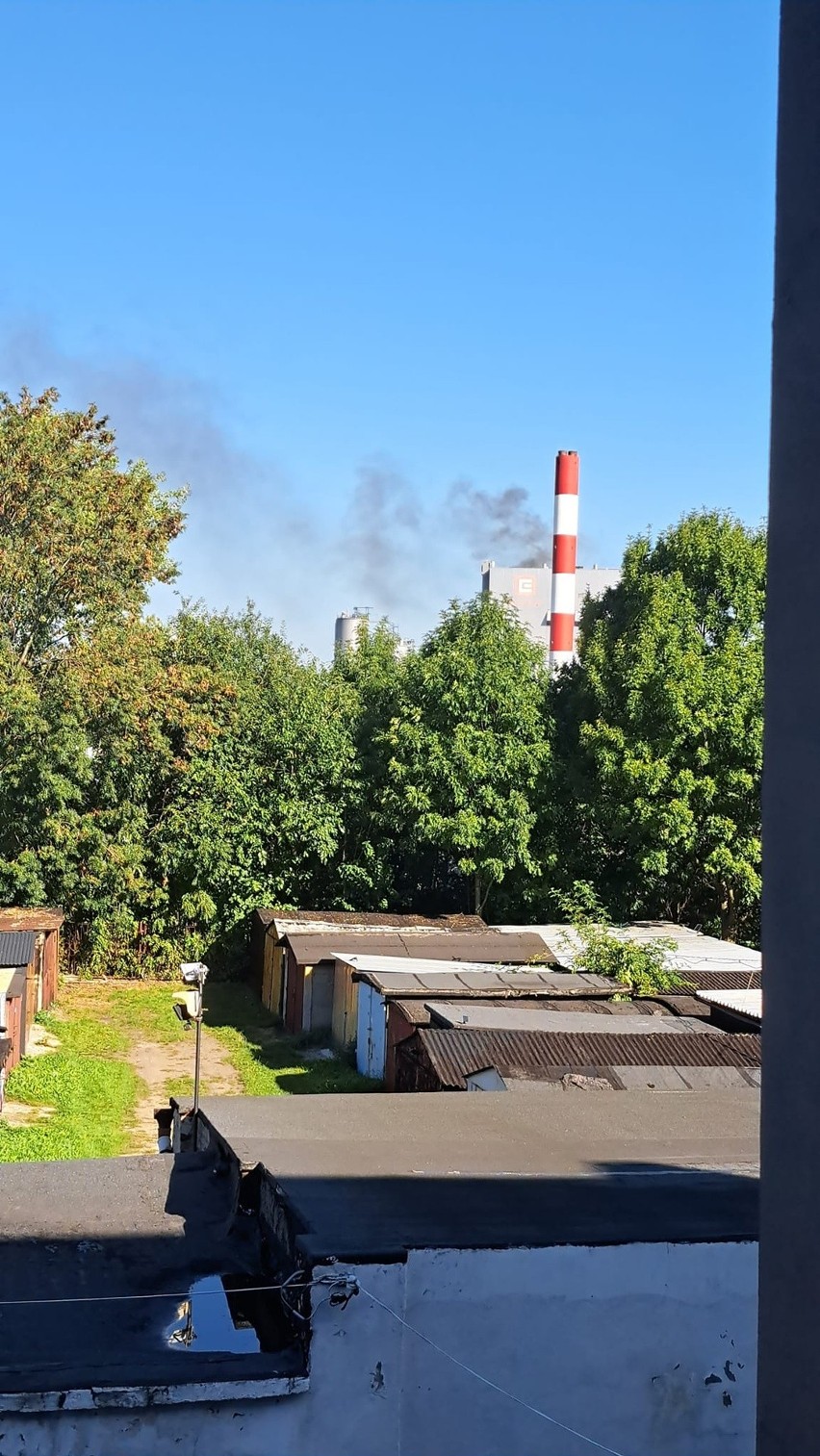 Pożar w elektrociepłowni CEZ Chorzów. Doszło do zapłonu węgla