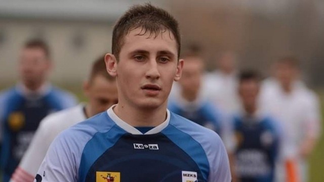 Arkadiusz Kosno, nowy piłkarz Klimontowianki Klimontów.