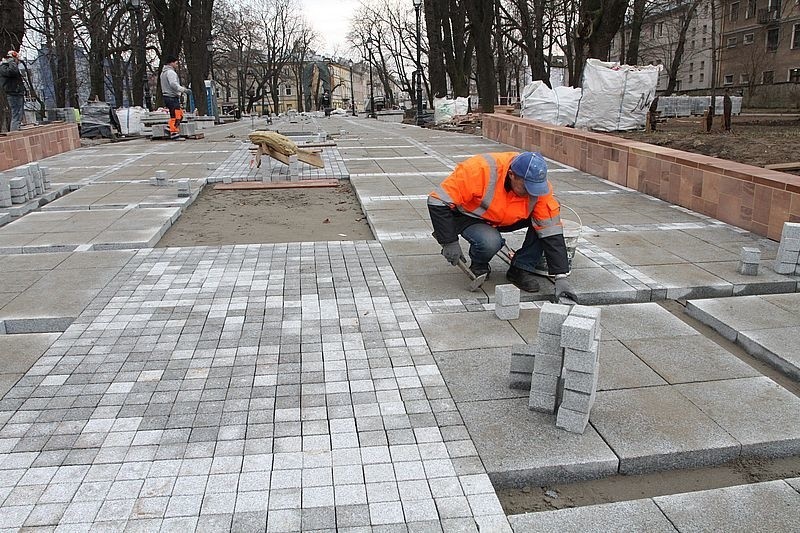 Przebudowa skweru Stefana Żeromskiego w Kielcach