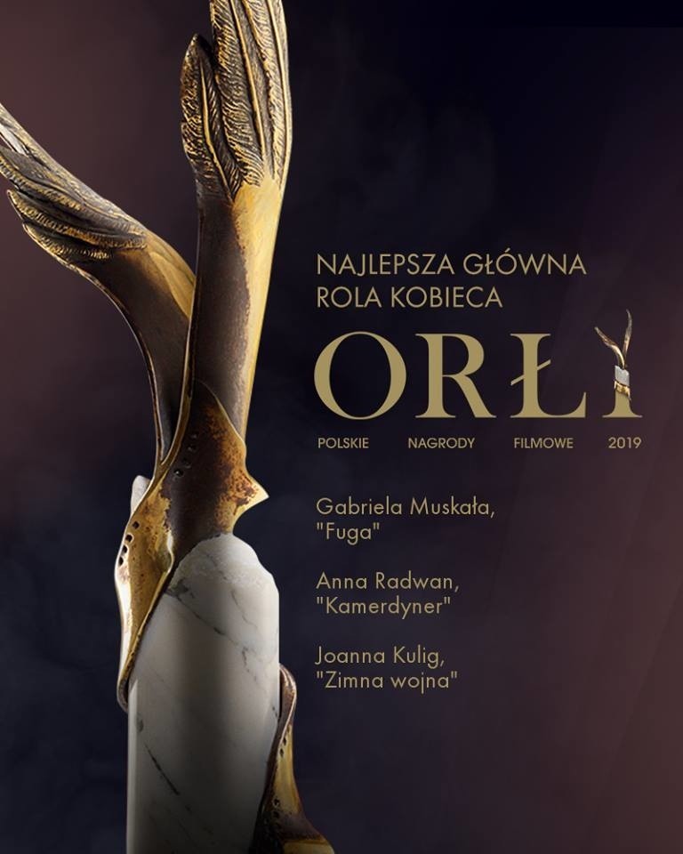 Polskie Nagrody Filmowe Orły 2019: ogłoszono nominacje. LISTA NOMINOWANYCH W GALERII ZDJĘĆ