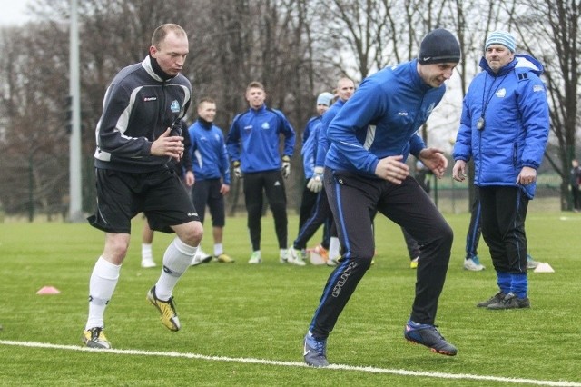 Krzysztof Szymański (z lewej) po latach wraca do Stali Rzeszów.