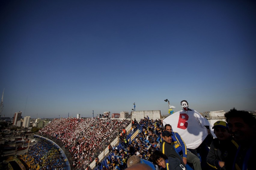 Fotoreportaż: fanatyczny doping w Buenos Aires