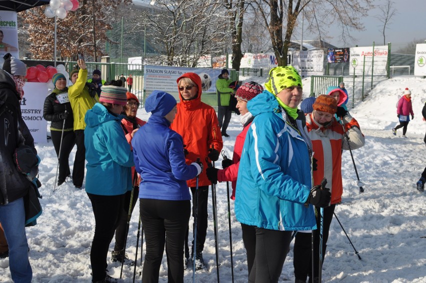 Nordic Walking z Sercem dla WOŚP 2017 w Parku Śląskim