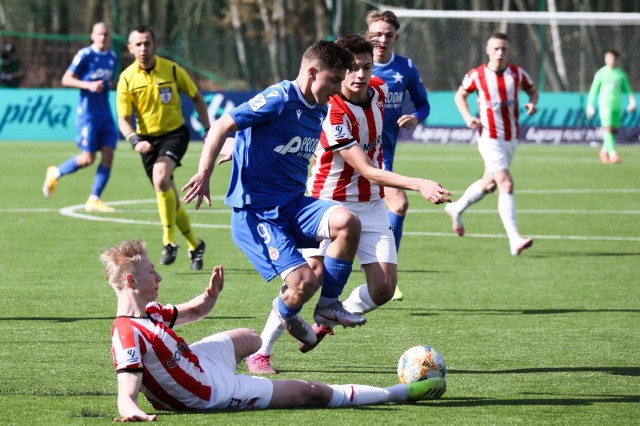 13.03.2021, Rączna, mecz CLJ U-18 Cracovia - Wisła Kraków (2:5)