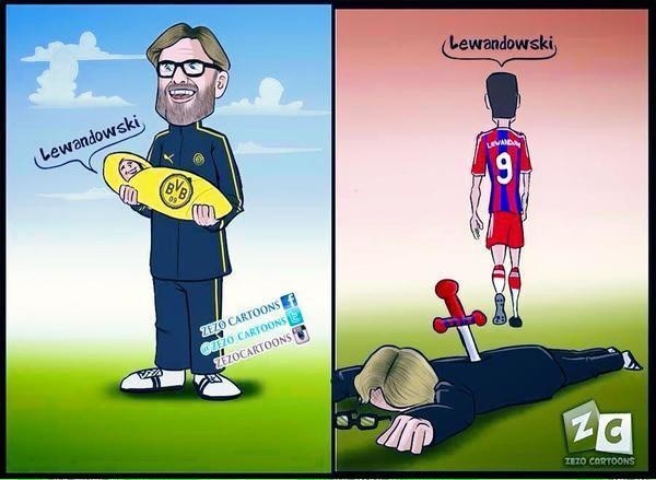 Memy po meczu Borussia - Bayern