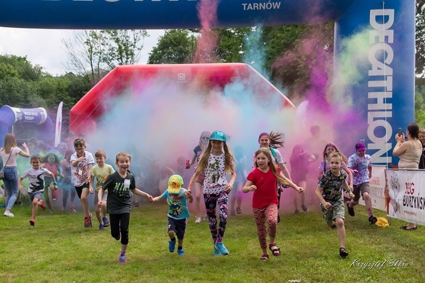 Holi Święto Kolorów było jedną z atrakcji VI Biegu...