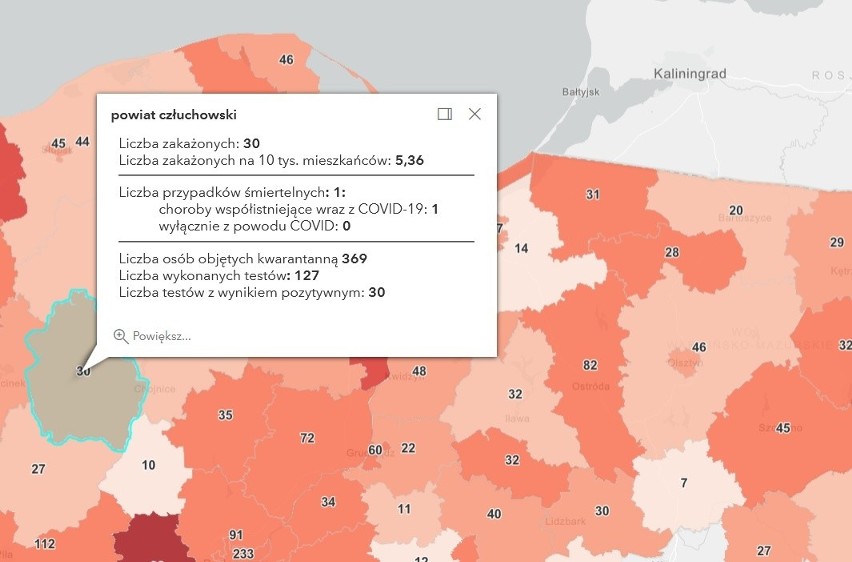 Ponad 1 300 nowych zakażeń koronawirusem na Pomorzu w...