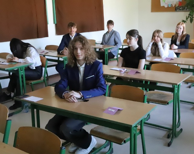 Egzamin ósmoklasistów z Szkole Podstawowej numer 6 w Radomiu.
