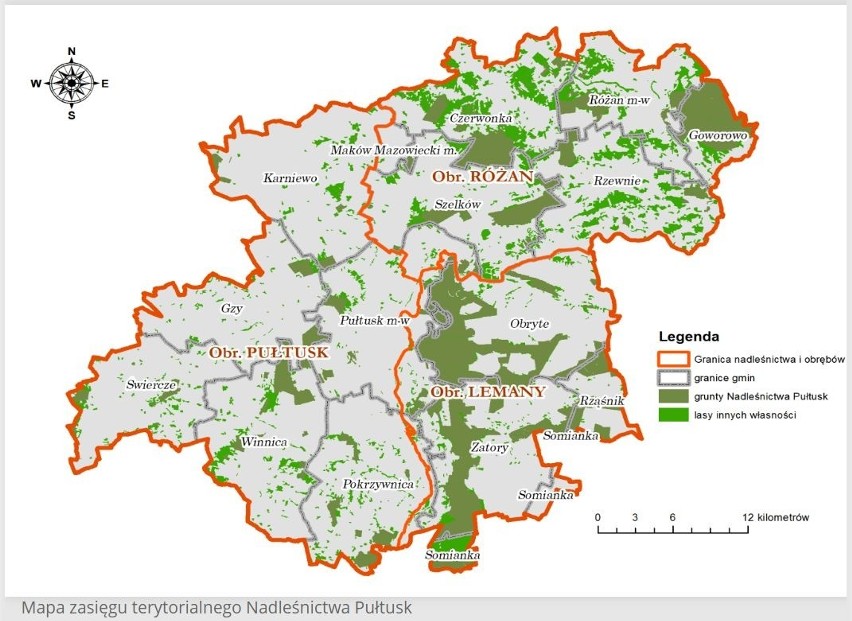 Nadleśnictwo Pułtusk odwołuje zakaz wstępu do lasów od 1.05.2020