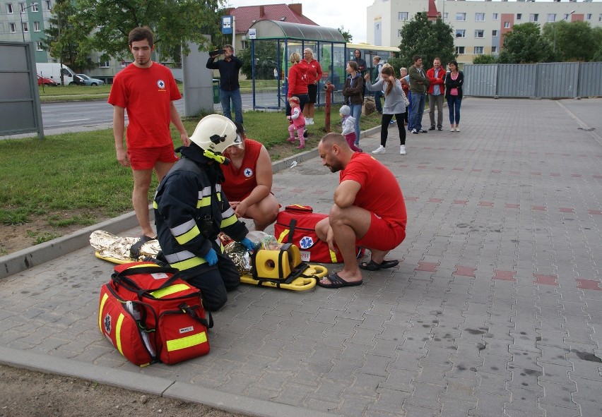 Ewakuacja basenu w Koziegłowach: Służby ćwiczyły...
