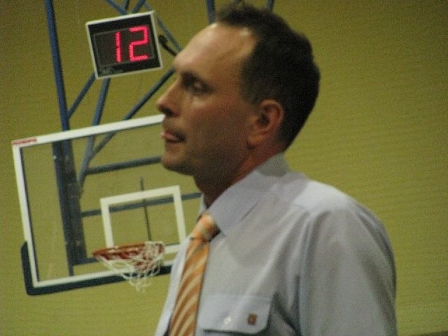 Trener Maciej Kruszewski
