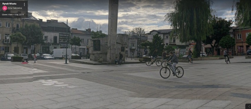 Mamy cię! Upolowani przez Google Street w Grójcu. Może ty jesteś na zdjęciach! Rozpoznajesz miejsca?