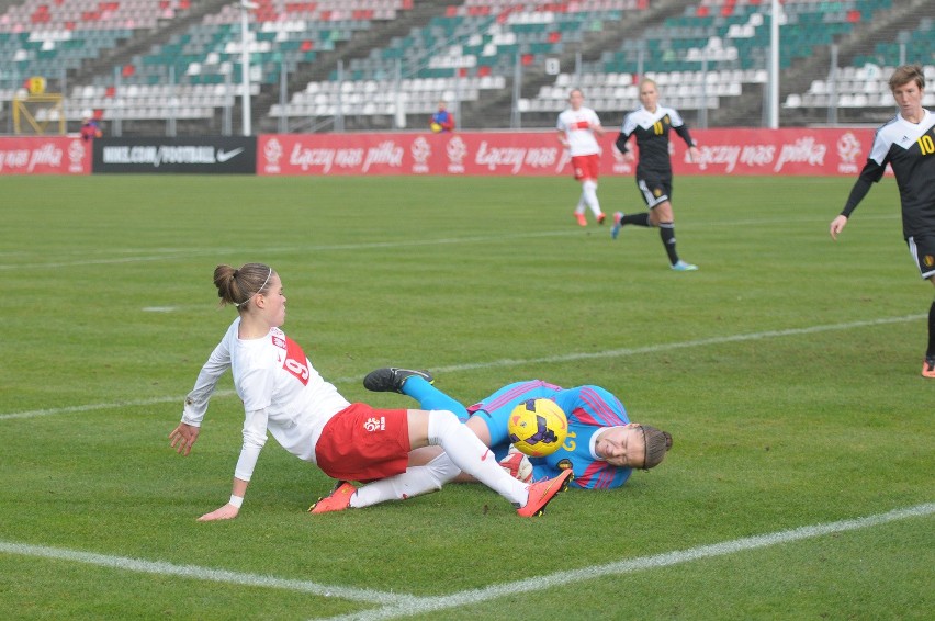 Polska - Belgia w piłce nożnej kobiet