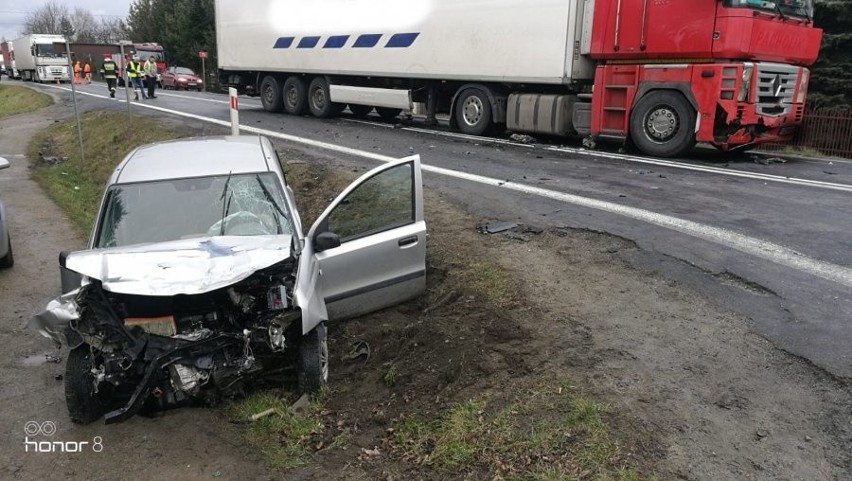 Wypadek w Jaworzu Górnym, w powiecie dębickim.