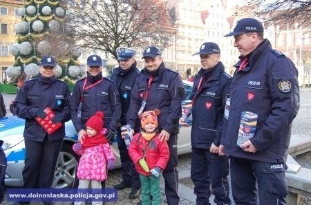 WOŚP Wrocław: Policja gra razem z Orkiestrą