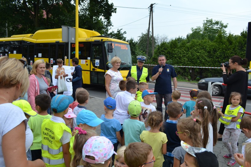 Akcja „Prędkość i hamowanie" na skrzyżowaniu w Brzezince