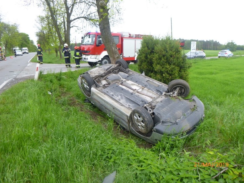 Zderzenie skody oraz iveco na DW 906 w Koszęcinie...