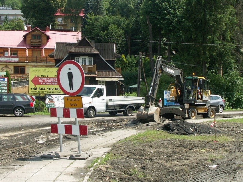 Frezowanie ul. Wyzwolenia w Wiśle to koszmar dla...