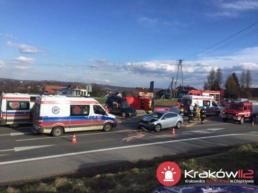 Wypadek na zakopiance w Gaju. Jedna osoba zginęła 